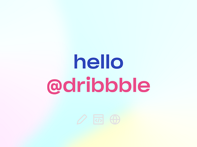 hello @dribbble