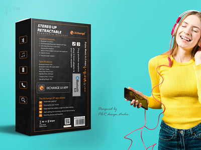 Bluetooth Headset packaging design