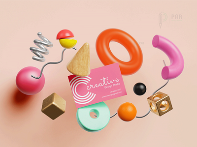 Business card design business card mockup creative design creative design business cards pink visiting card