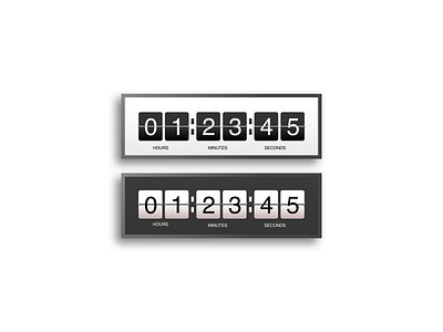 DailyUI #014 - Countdown Timer 014 clean clock countdown daily daily ui dailyui dark design light stylish timer ui