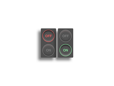 DailyUI #015 - On/Off Switch 015 buttons daily daily ui dailyui design onoff switch toggle ui