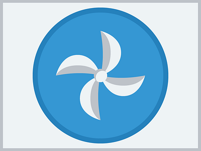 Simple Fan adamdehaven air fan icon simple wind