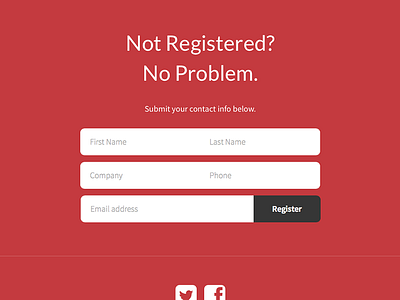 Register adamdehaven flat form register