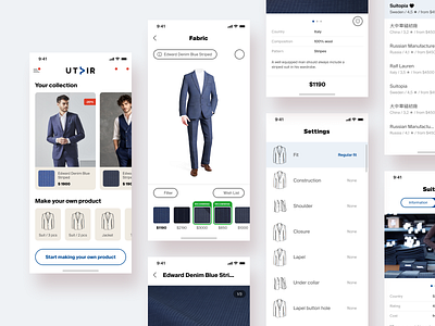 Clothes Shop IOS App Design app branding design developers fashion illustration ios itexus logo mobile platform shop software company ui ux