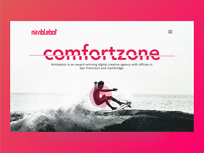 Nimblebot Landing page. brucira landing page design landing page ui landingpage product responsive design ui ui design uiux user experience userinterface ux website website design