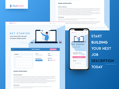 Roles Template design clean design job job application material design material ui materialdesign mobile ui typography ui uidesign user interface web webdesigner