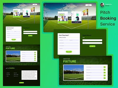 Pitch Booking Service Design