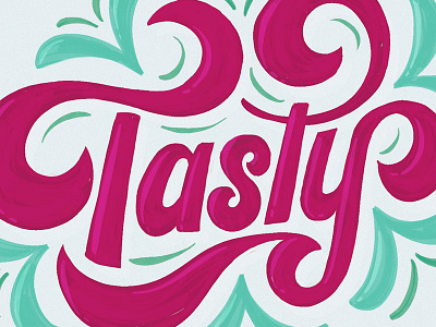 Tasty candy lettering portugal tasty type typography yummy