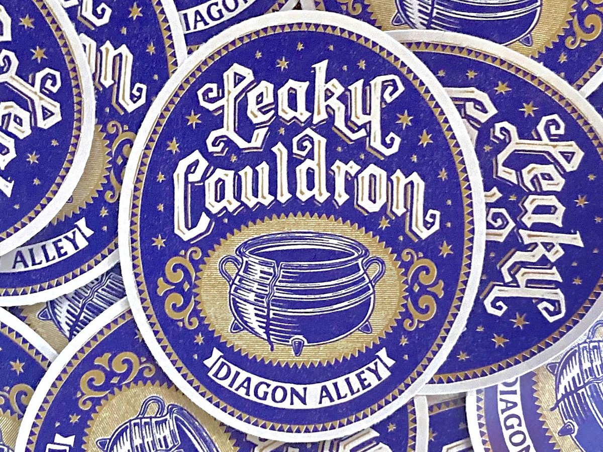 Leaky Cauldron by João Neves on Dribbble