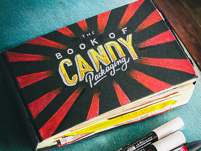 The Book of Candy Packaging book candy handlettering lettering lisboa lisbon portugal script