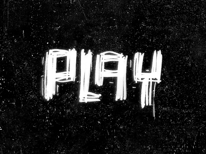 Play it Loud animation joao lettering lisbon neves portugal