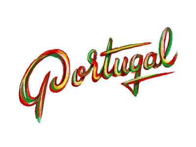 Go Portugal! joao neves lettering lisboa nevesman portugal pt type