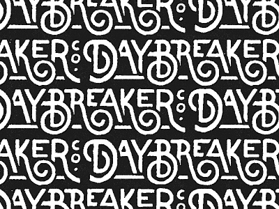 Daybreaker joao neves lettering lisboa nevesman portugal pt type