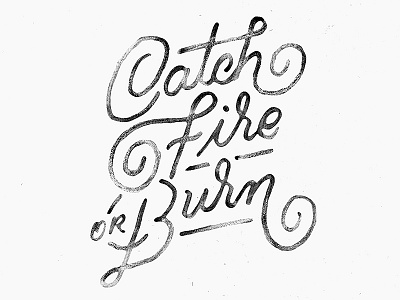 Catch Fire joao neves lettering lisboa nevesman portugal pt type