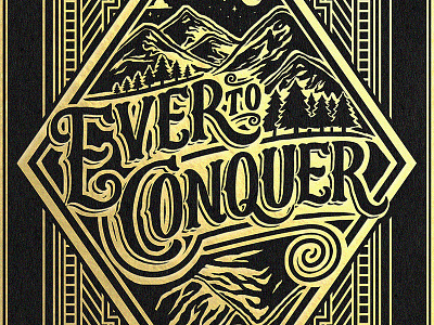 Ever to Conquer joao neves lettering lisboa nevesman portugal pt type