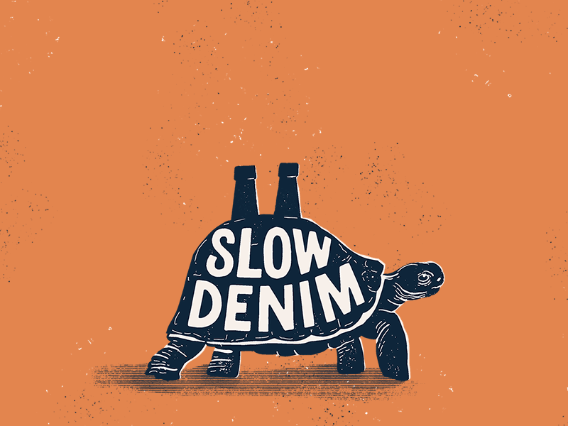 Slow Denim Animation animation denim factory nevesman portugal turtle