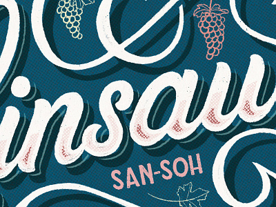 Grapes illustration joao neves letter lettering lisboa portugal typography wine