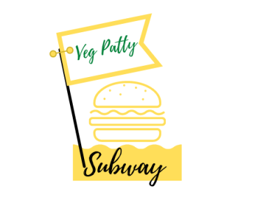 Vegan Burger Shop Logo