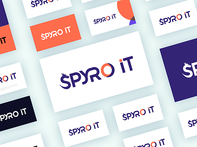 Spyro IT- Logo Design brand identity design branding graphic design logo logo design logo design contest spyro it logo