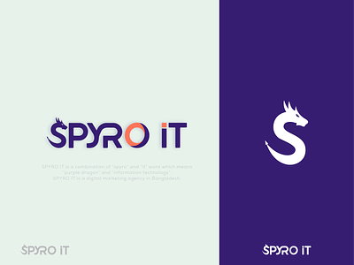 Logo design for Spyro-IT creative design logo logo contest logo design logo mania