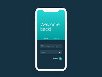 Sign In Screen daily ui interaction design sign in ui