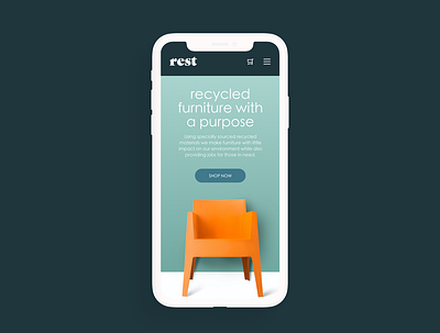 Daily UI Challenge Landing Page daily ui daily ui challenge furniture landing page ui web design