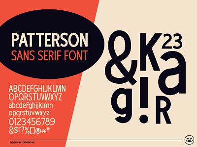 Patterson Display Font
