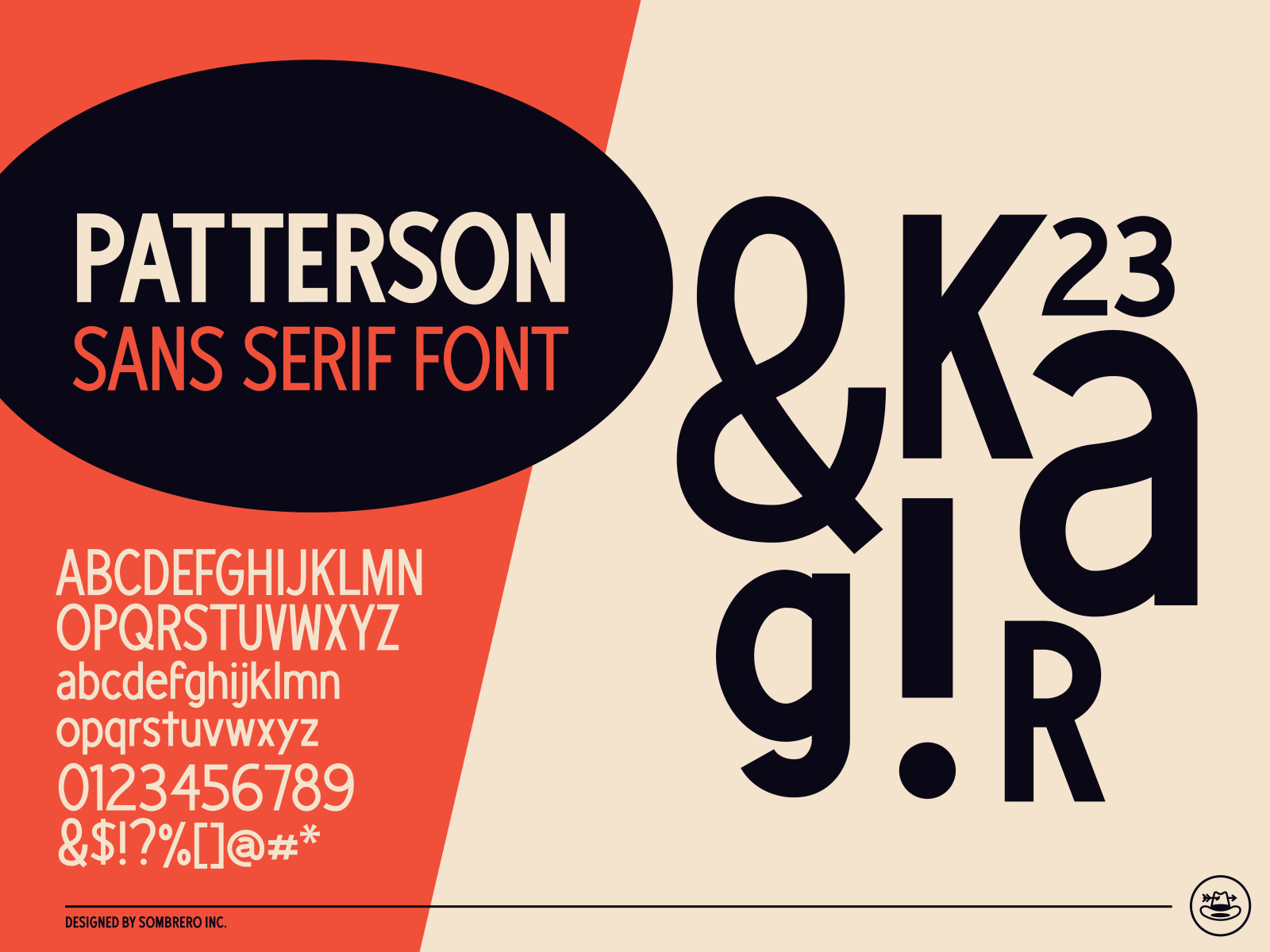 Patterson Display Font by Sombrero Craft on Dribbble