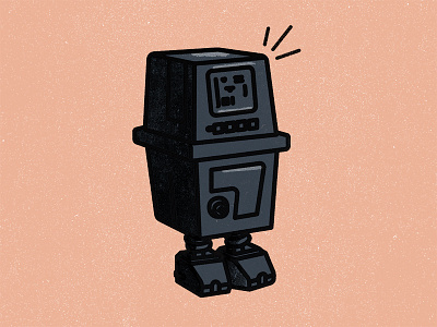 Gonk droid gonk icon illustration star wars