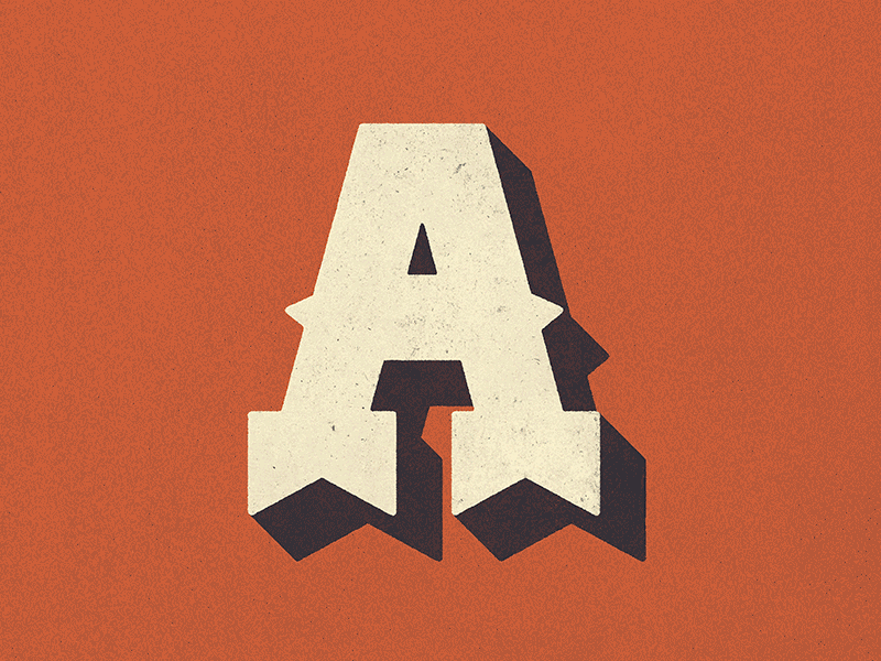 36 Days of Type - First Half 36 days of type custom type letter texture type typography