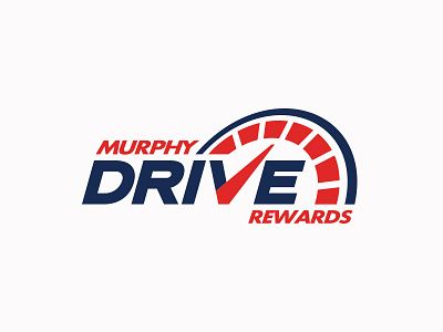 Murphy Drive Rewards Logo (full color) logo murphy rewards speed type typography