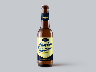 Shockoe Bottom IPA beer beer bottle bottle design bottle label label label design label packaging richmond shockoe bottom
