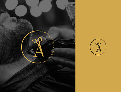 Absolute Family Salon branding design logo