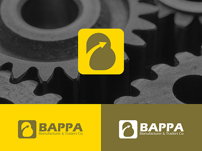 Bappa Manufacturer & Traders Co. branding graphic design logo
