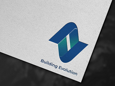 Building evolution building design graphic design logo