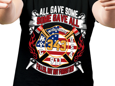FIRE-FIGHTER T-SHIRT DESIGN brand design complex t shirt fire graphic design tshirt design tshirts