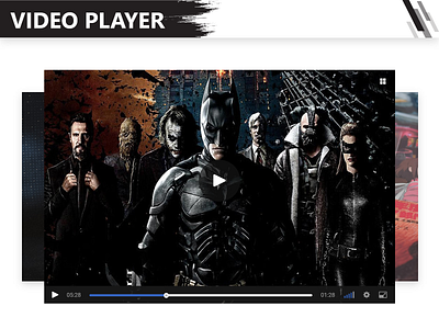 Video player ui