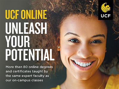 UCF Online Campaign Ad advertising higher education marketing online promotional ucf