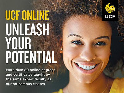 UCF Online Campaign Ad