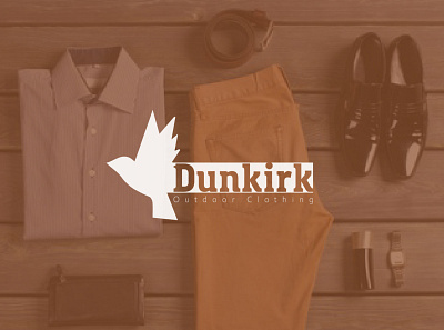 DUNKIRK logo branding design icon illustration logo vector