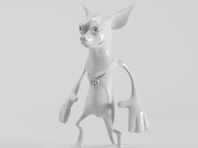 Plain Old Homer c4d vray zbrush