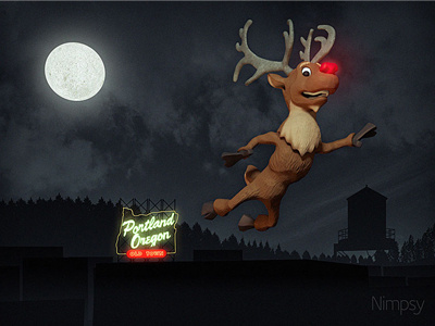 Rudolph of Portland character portland zbrush