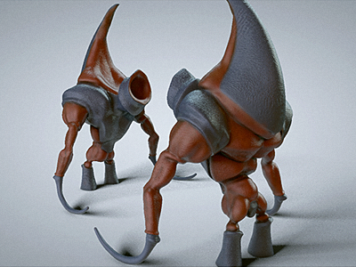 Nimpsy / The Alterboys character zbrush