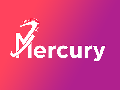 Mercury Development branding design icon illustration logo ux vector website