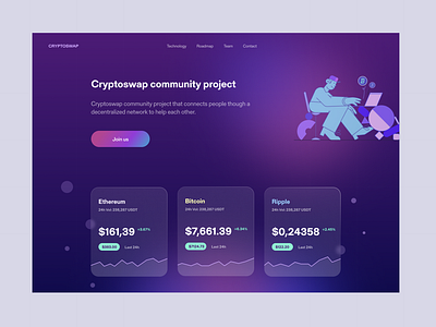 Crypto community page