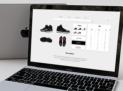 Buying page concept buying design nike shop store ui ux web webdesign website