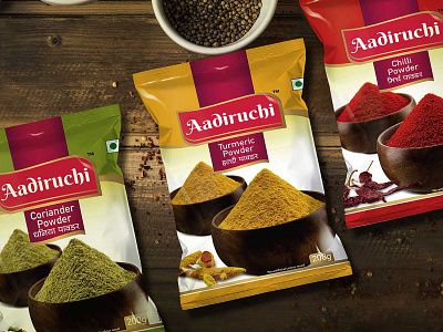 Packaging Design - Spice Brand