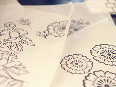 Sketch florals