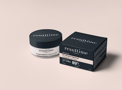 Packaging Design Cosmetics - Resultime art direction art direction design artwork beauty brand branding branding design graphic art graphic design graphic designer packaging packaging design