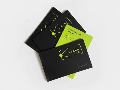 KANDËRR / Business Cards